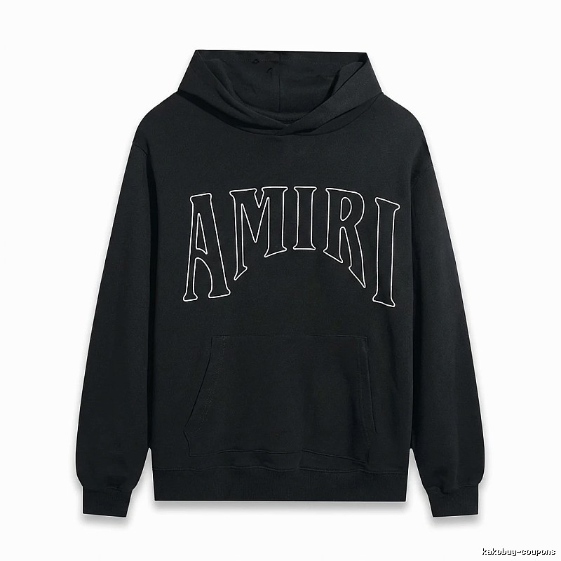 AMIRI Alphabet Style Black Sweatshirt