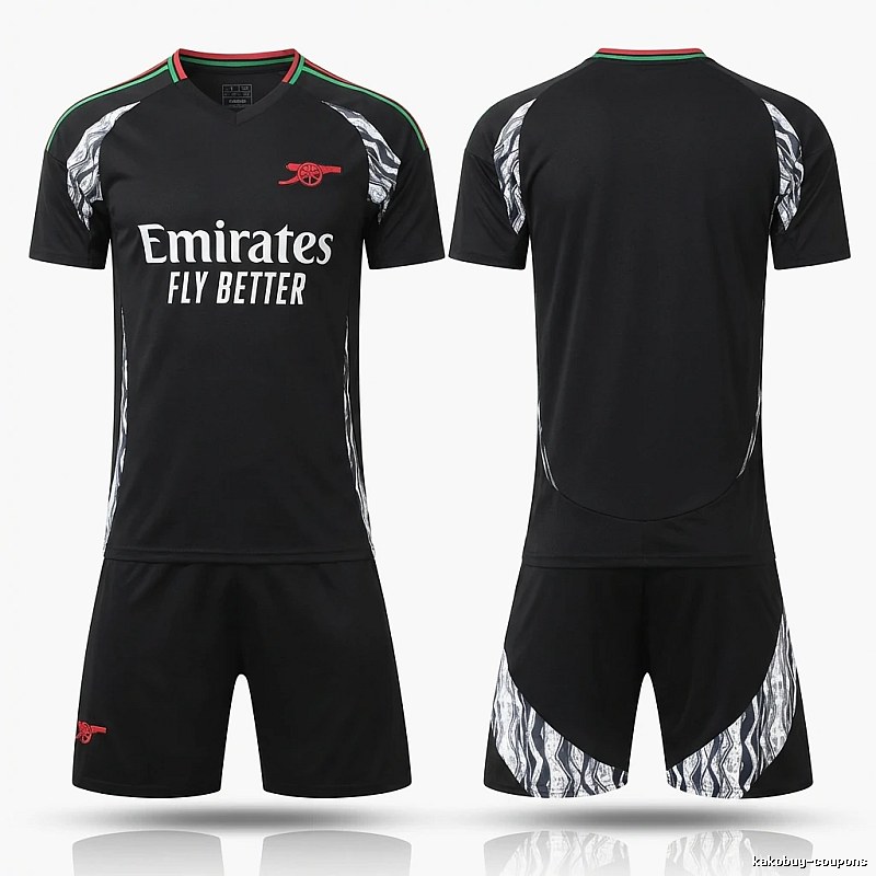 Arsenal retro-style black jersey
