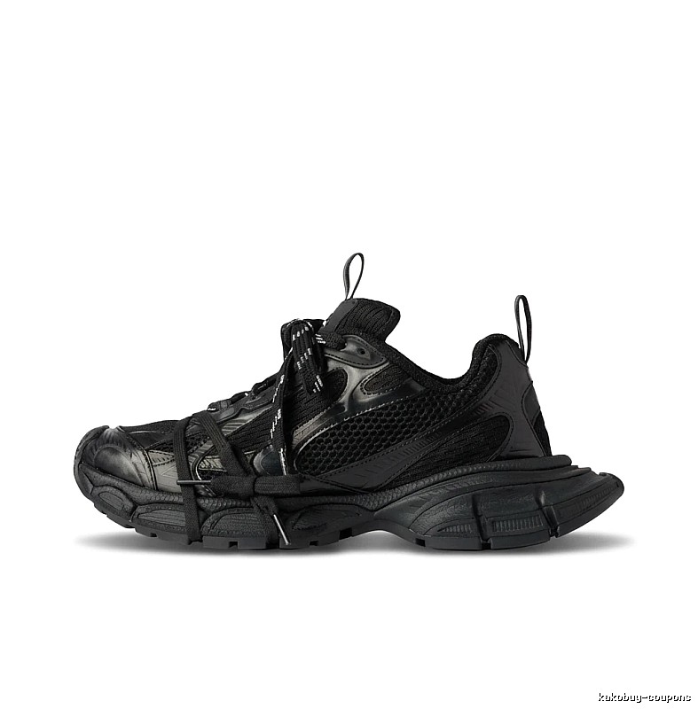 Balenciaga retro black sneakers