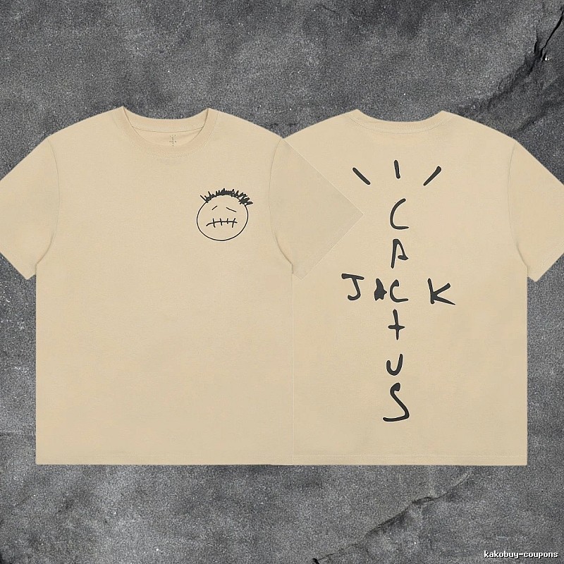 Denim Tears 2031-96 Beige Graphic T-Shirt Warm Weather
