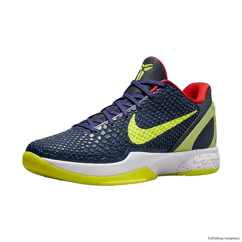 Nike Kobe series fashionable black and yellow basketball shoes