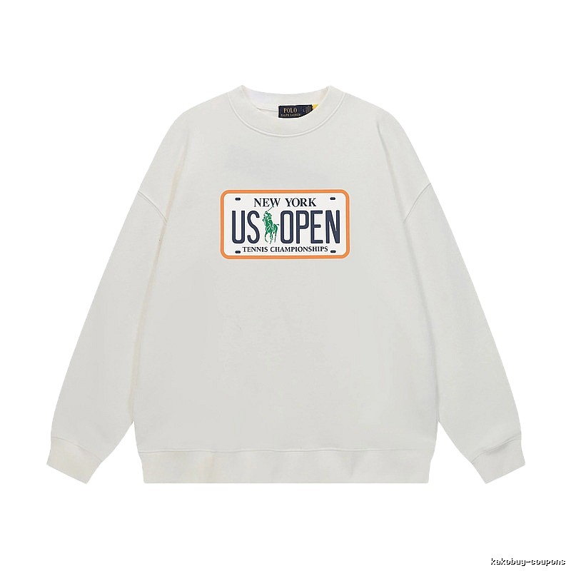 Ralph Lauren US OPEN White Sweatshirt