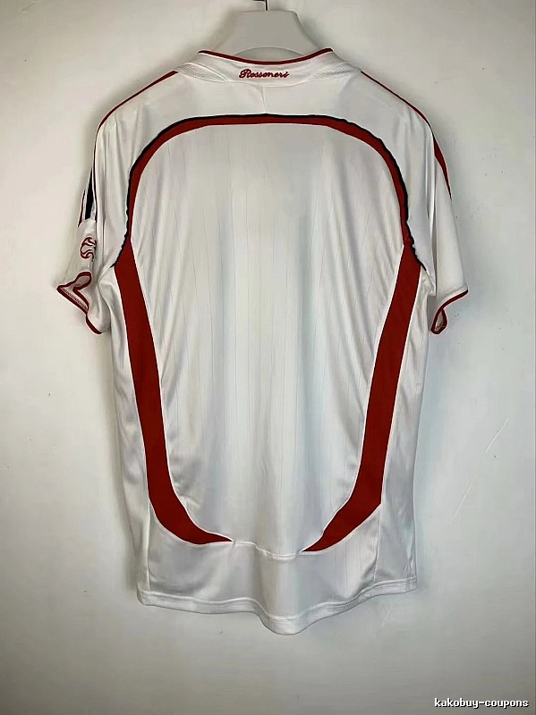AC Milan Travel Kaka #22 soccer jersey White AC Milan with Modern Look
