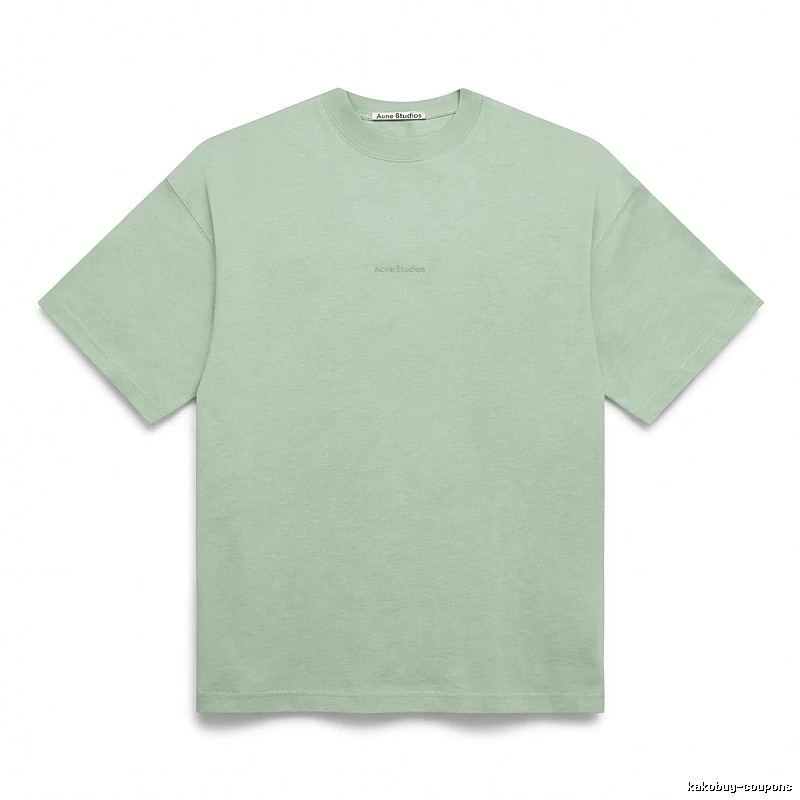 Acne Studios minimalist style light green T-shirt