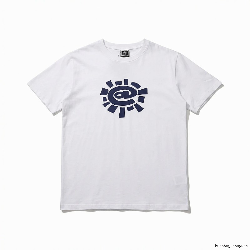 ADWYSD Printed Simple White T-shirt