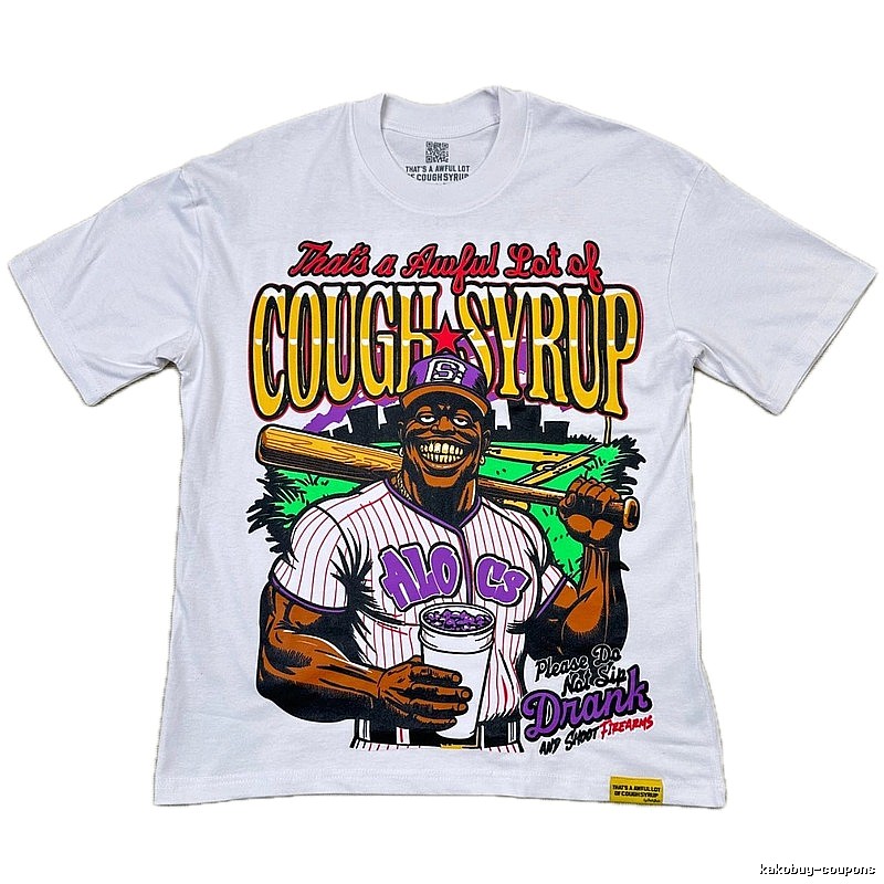 ALOCS American Vintage Baseball White Short-sleeve T-shirt