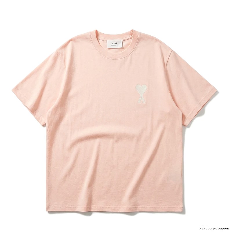 AMI Basic Pink T-shirt