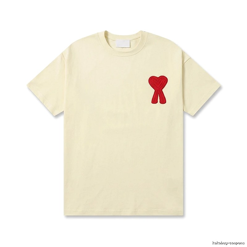 AMI Love Embroidery Style T-shirt