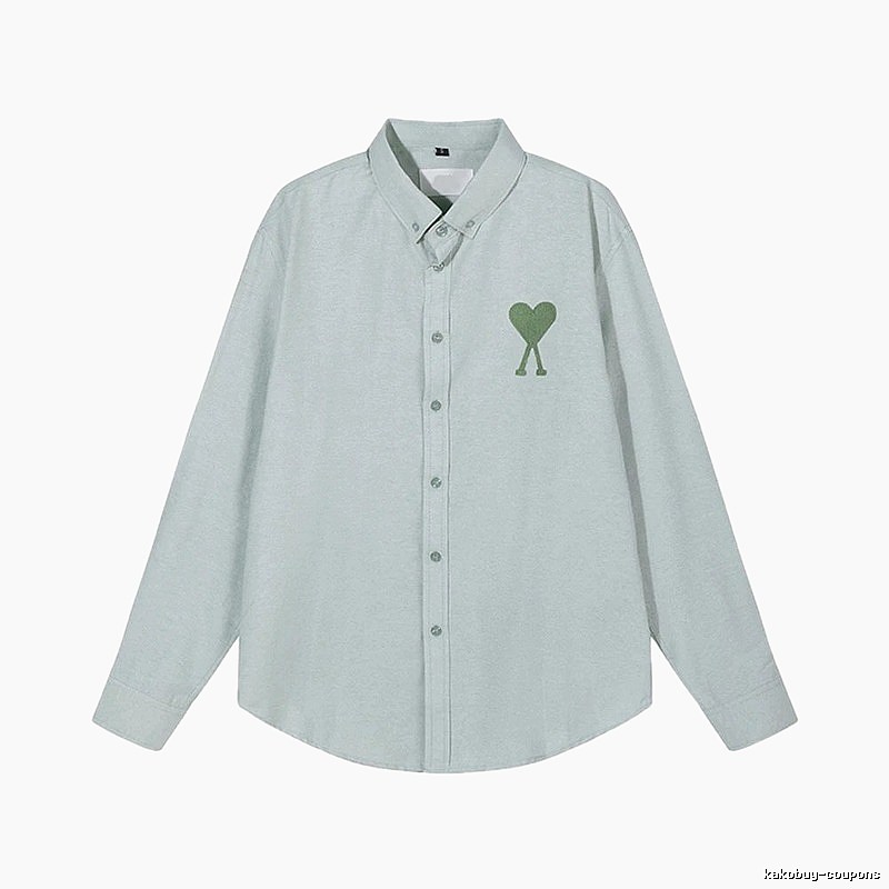 AMI Love Simple Style Grey Shirt