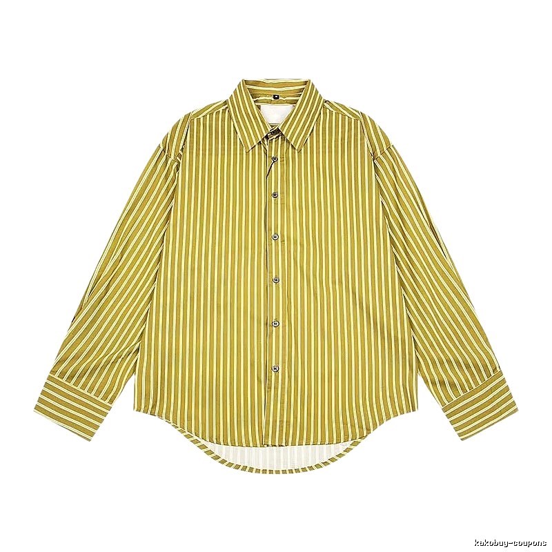 AMI striped retro-style shirt