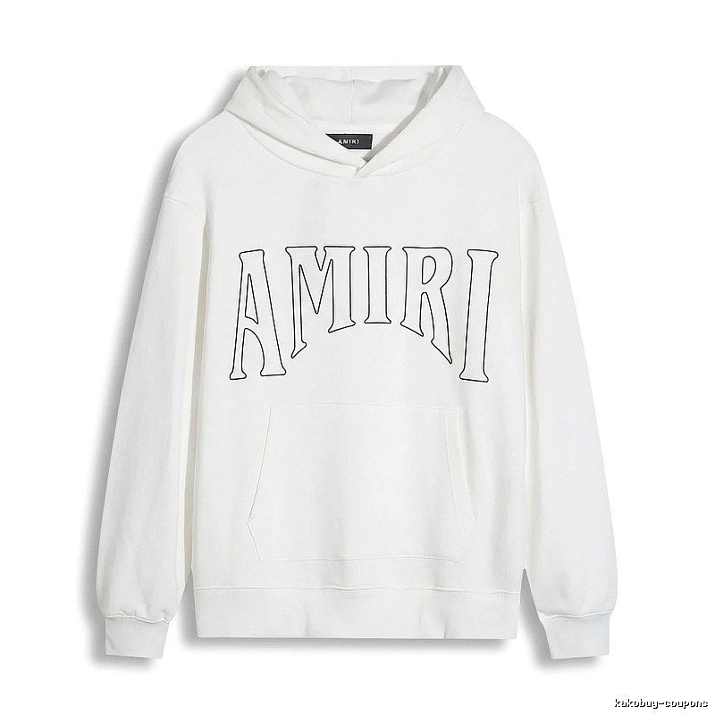 AMIRI Alphabet Style White Sweatshirt