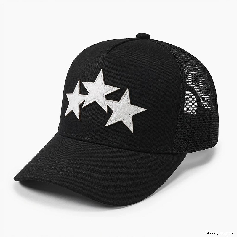 AMIRI Starry Trendy Cool Black Hat
