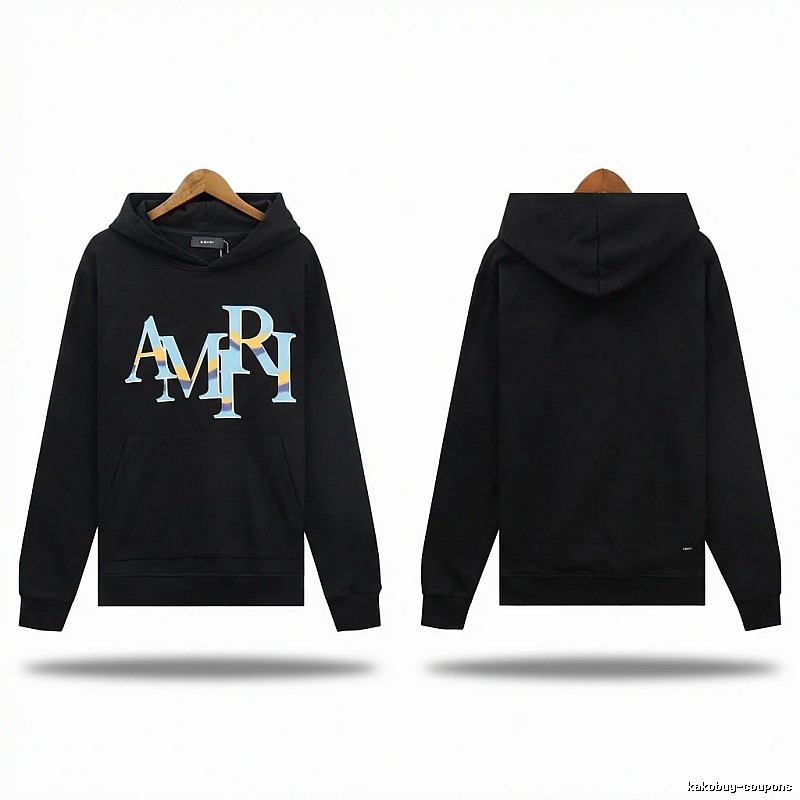 AMIRI Trendy and Cool Style Black Hoodie