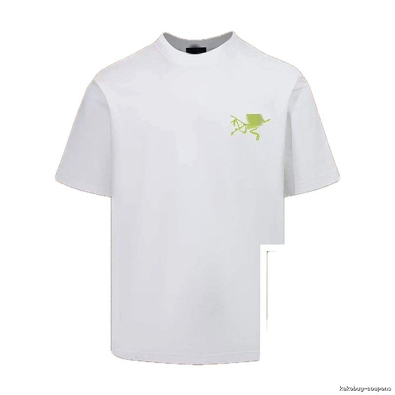 Arc'teryx Bone Logo Outdoor Streetwear Style White Short-sleeve T-shirt