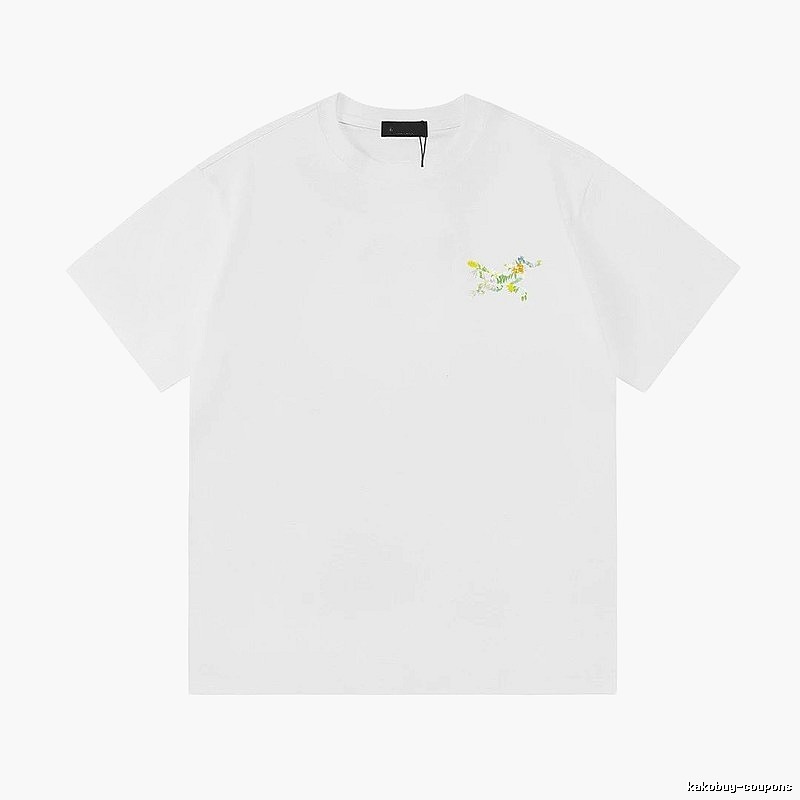 Arc'teryx Floral Print Outdoor Style White T-Shirt