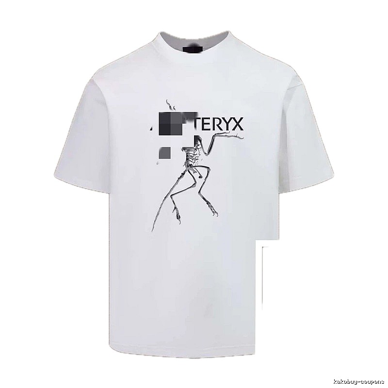 Arc'teryx Veilance Series Trendy and Cool White Short Sleeve T-Shirt