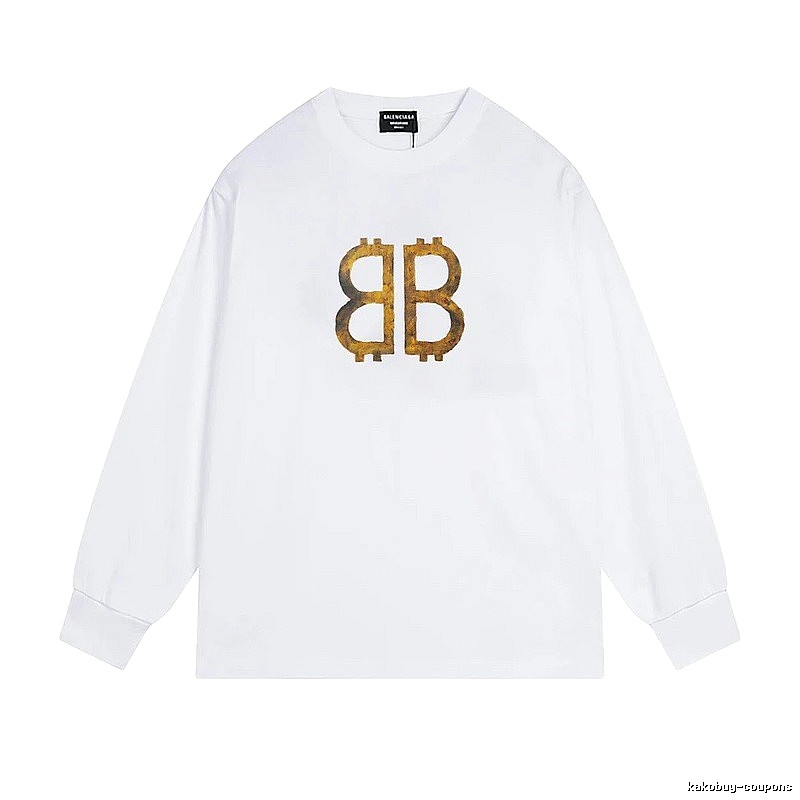 Balenciaga BB Print White T-shirt