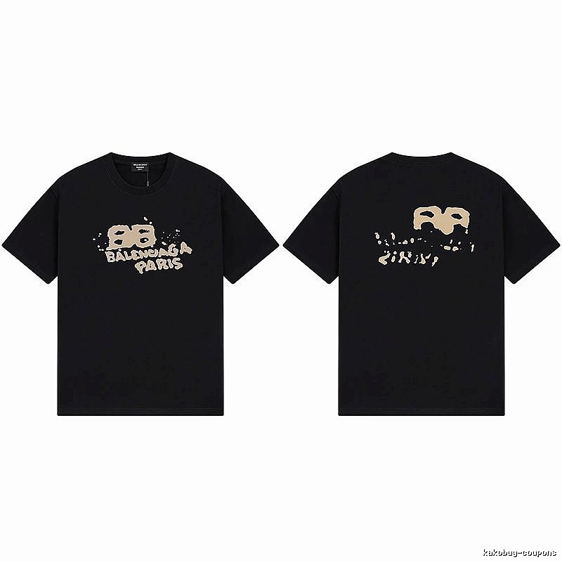 Balenciaga BB Series Black T-shirt