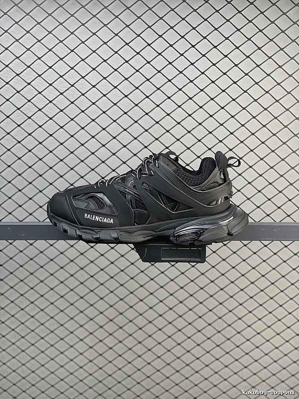 Balenciaga Black Chunky Runners and Oversized Sole