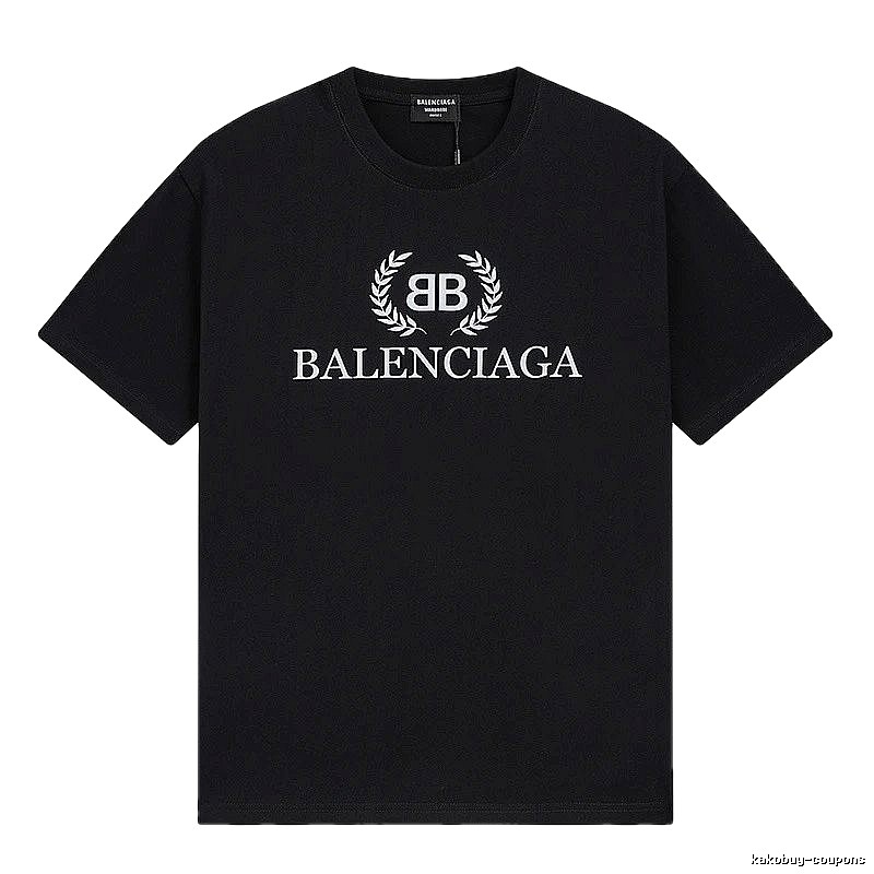 Balenciaga Classic Style Black T-shirt