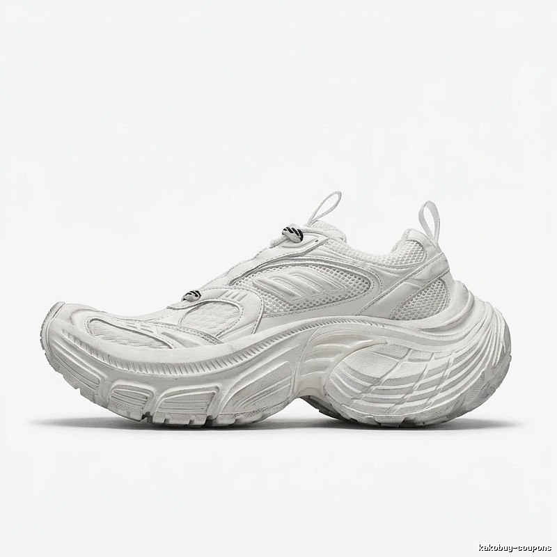 Balenciaga dad-style white shoes