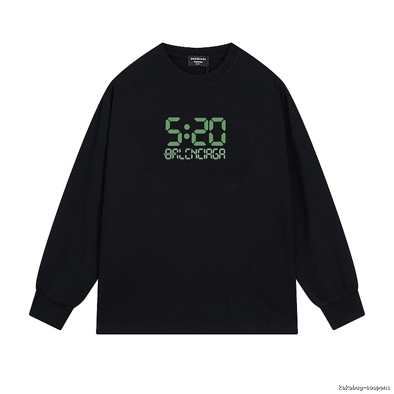 Balenciaga digital style black sweatshirt