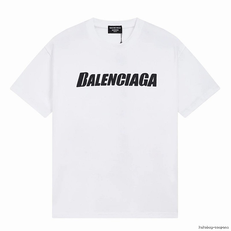 Balenciaga minimalist white T-shirt