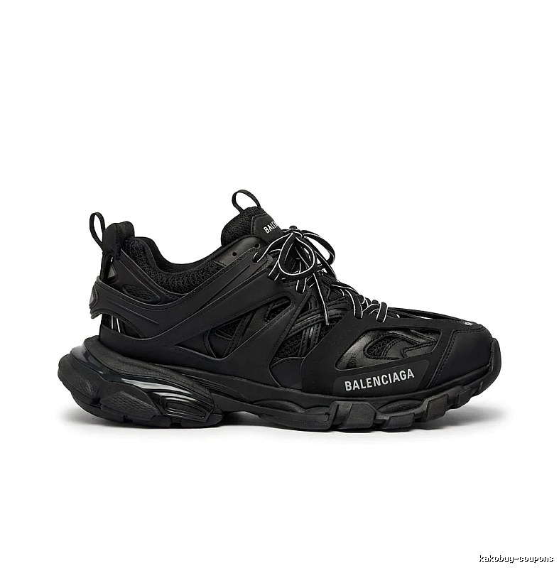 Balenciaga retro-style black shoes