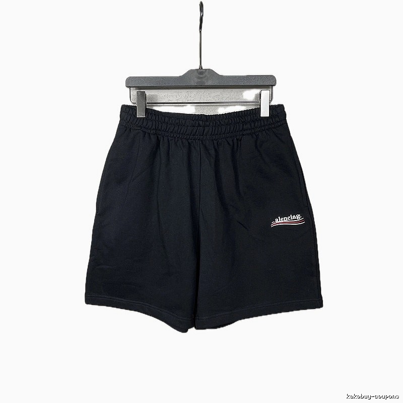 Balenciaga sporty black shorts