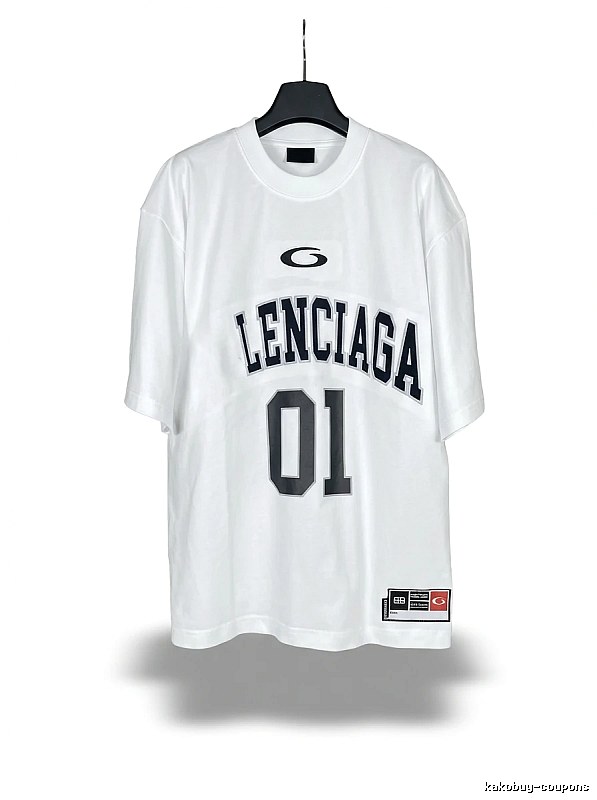 Balenciaga sporty white T-shirt