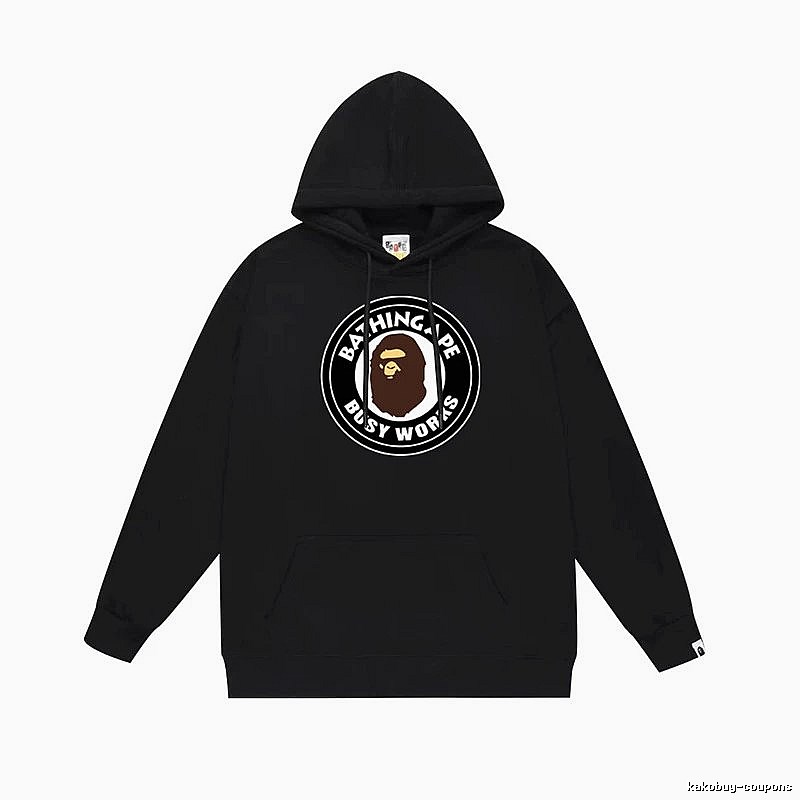 Bape Ape Head Trendy Cool Black Hoodie