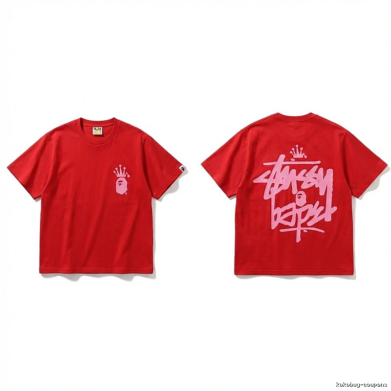 Bape Crown Graffiti Style T-shirt