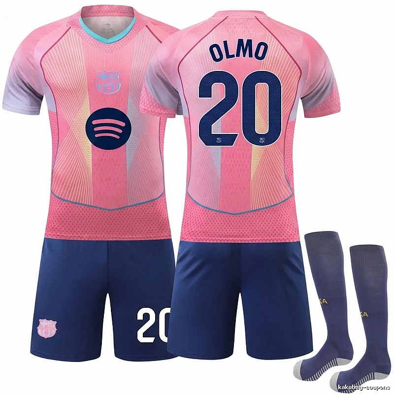 Barcelona pink sportswear jersey