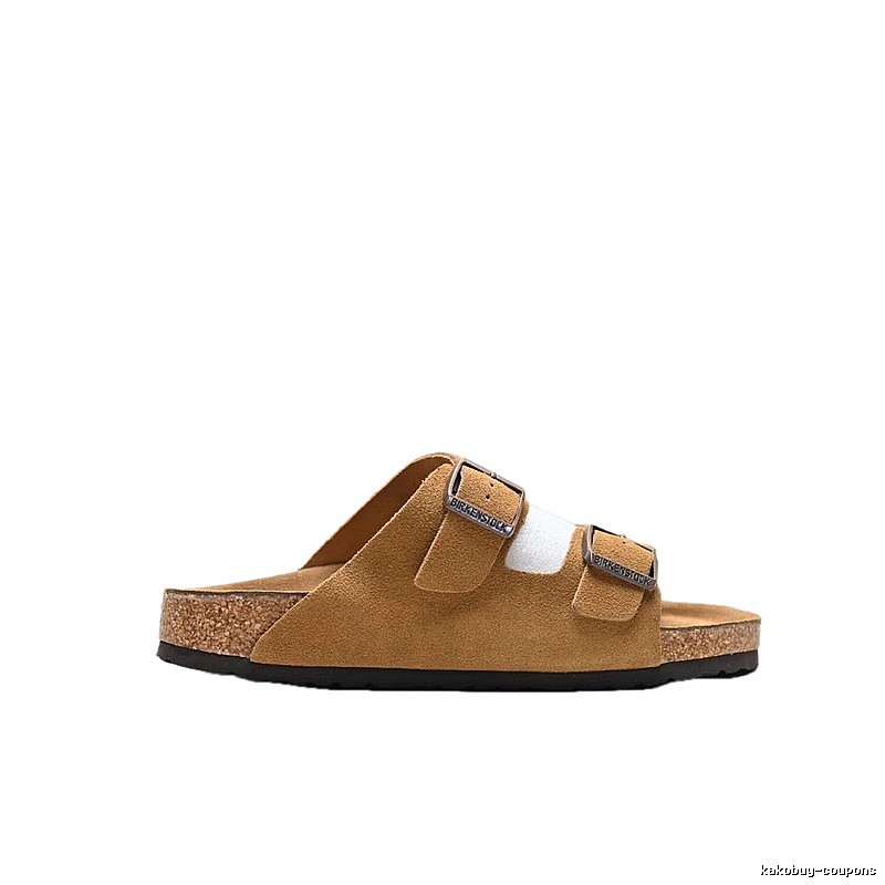 BIRKENSTOCK Arizona Casual Camel Slide Sandals