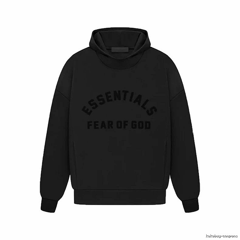 Black Winter Fleece Hoodie for Casual Layers