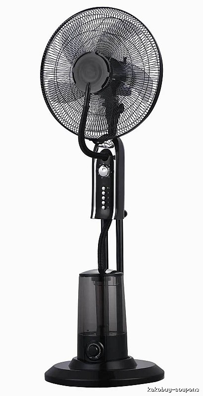 Bladeless Pedestal Cooling Fan For Room Airflow 18-inch Mechanical Control eu Plug