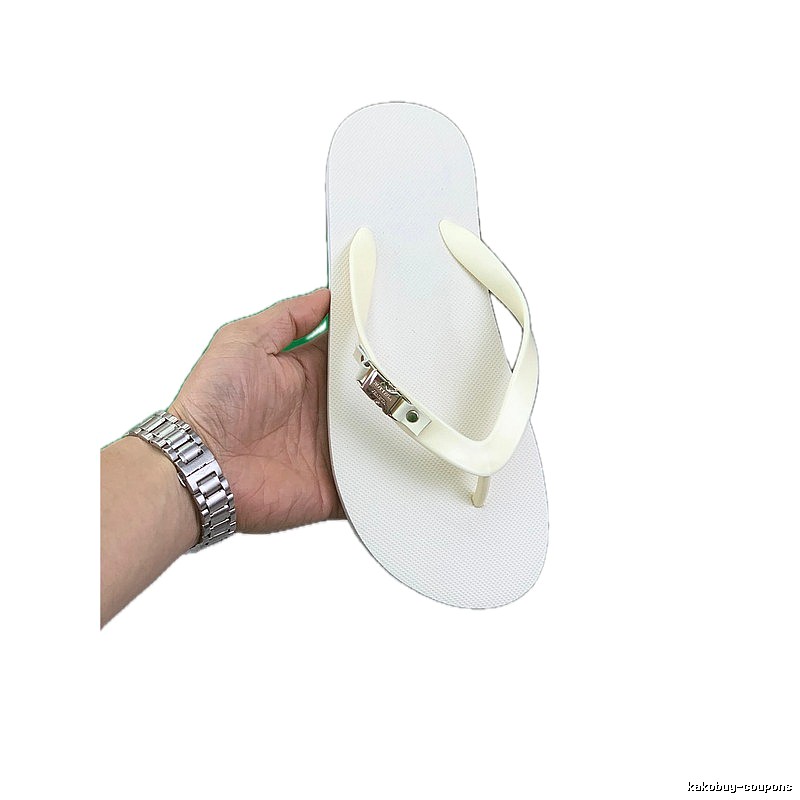 Bottega Veneta Clasp Minimalist Style Off-white Flip-flops