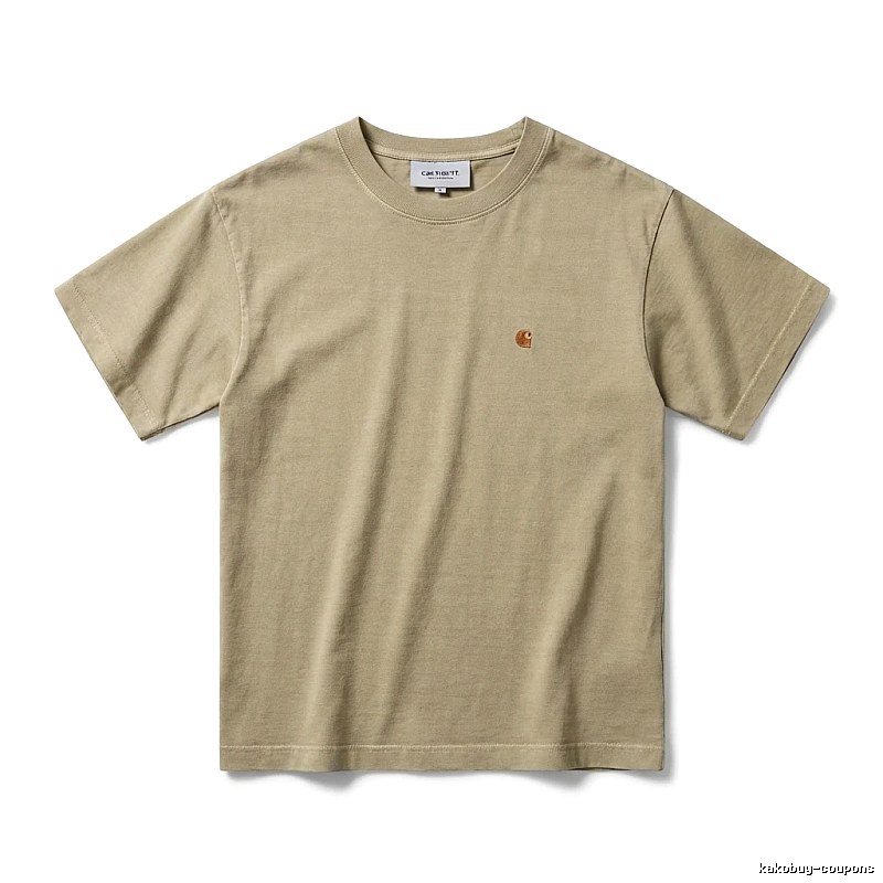 Carhartt Basic Simple Style Khaki T-shirt