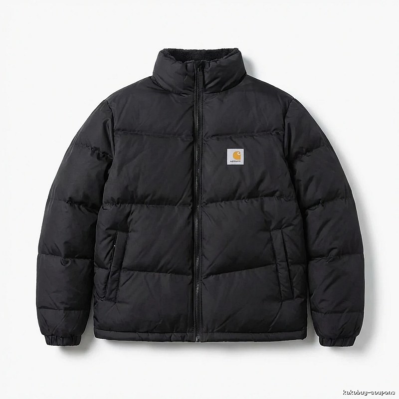 Carhartt warm black down jacket