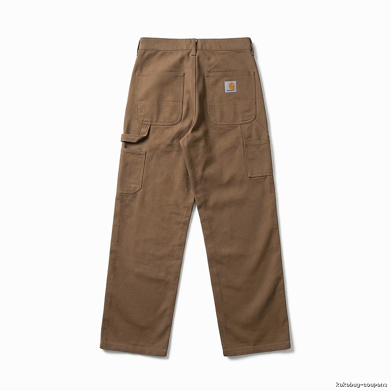 Carhartt workwear style khaki long pants
