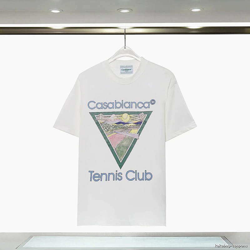 Casablanca Tennis Club Wind White T-shirt