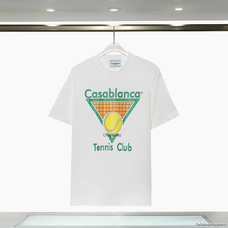 Casablanca Tennis Style White T-shirt