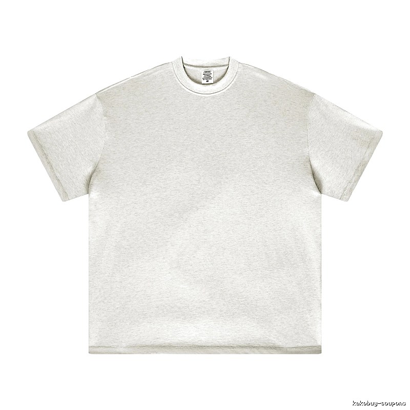 Casual Plain white T-shirt Minimal White Short for Streetwear Looks