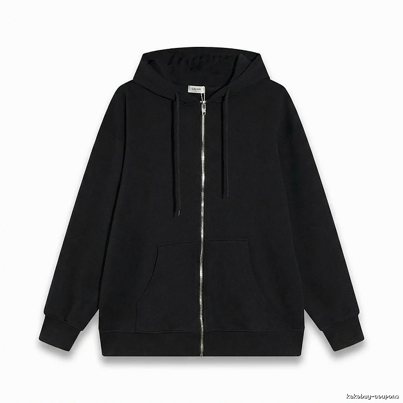 CELINE basic simple black sweatshirt