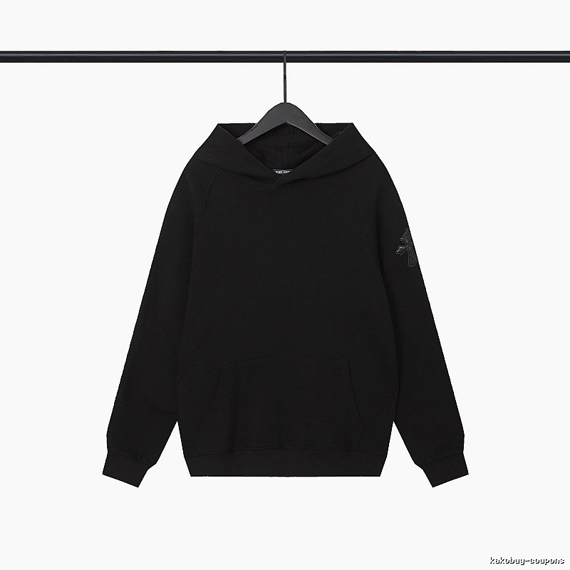 Chrome Hearts 2089-83 Black Cross Graphic Hoodie Active Casual