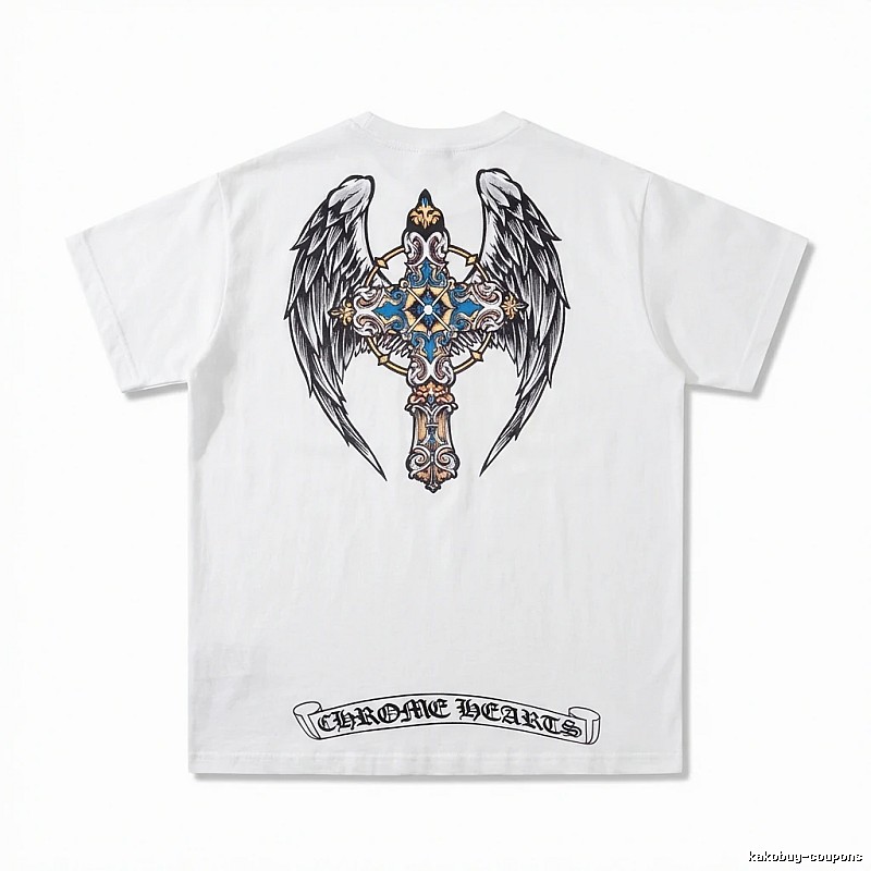 Chrome Hearts Angel Cross White T-shirt