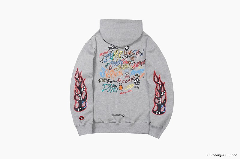 Chrome Hearts Compact Cross graphic hoodie Black Blue Cross for Smart Casual Looks