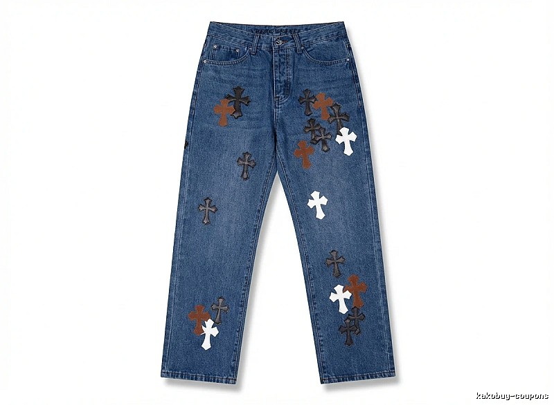 Chrome Hearts Cross Denim Pants