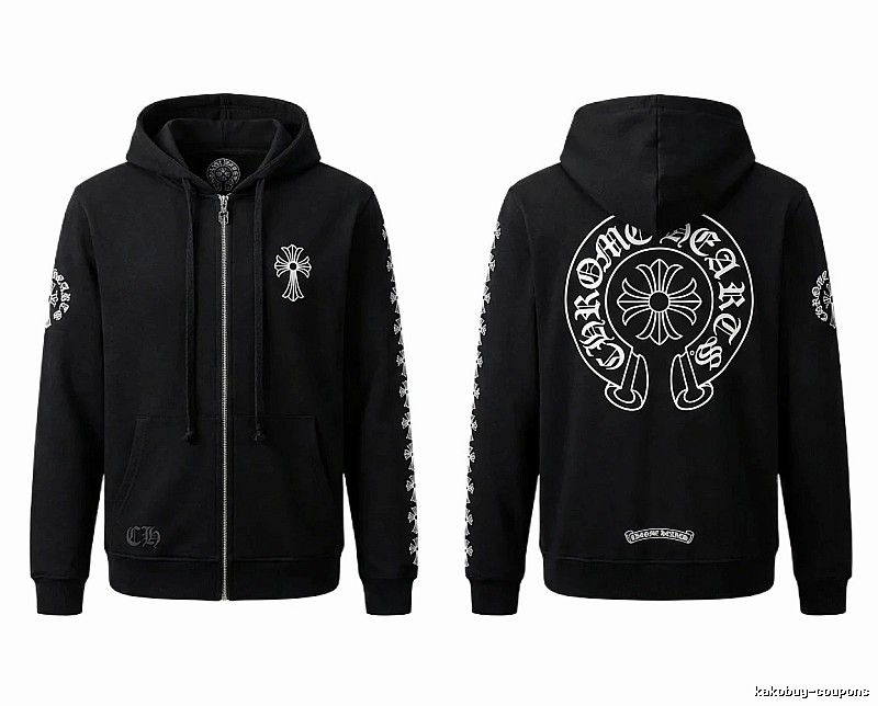 Chrome Hearts Cross Trendy Cool Black Sweatshirt