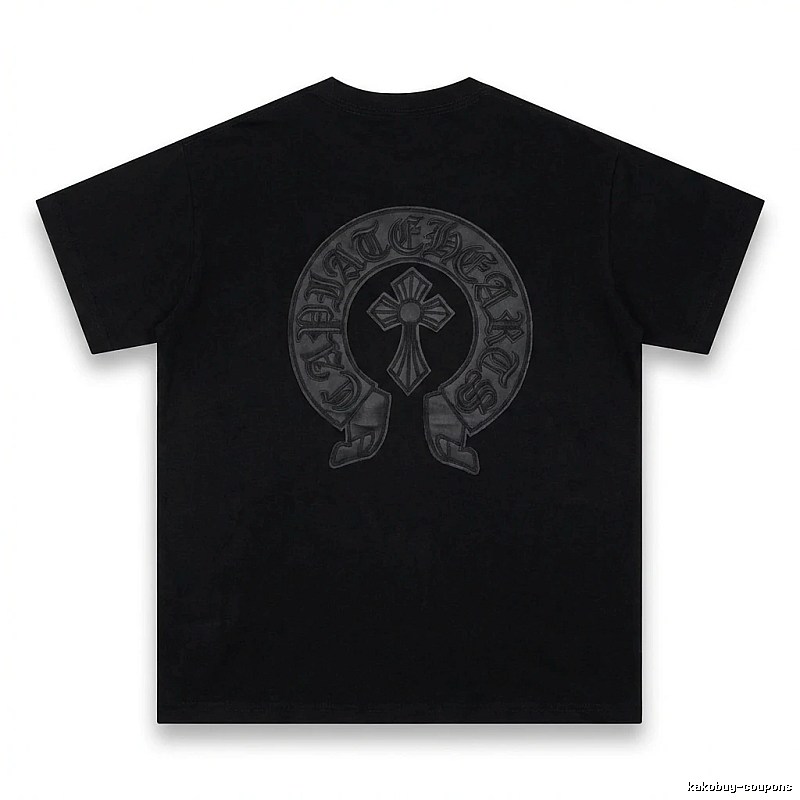 Chrome Hearts Cross Vintage Black Short-sleeve Shirt